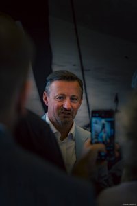 Konferencja prasowa przed otwarciem Beskidzkiego Centrum Narciarstwa